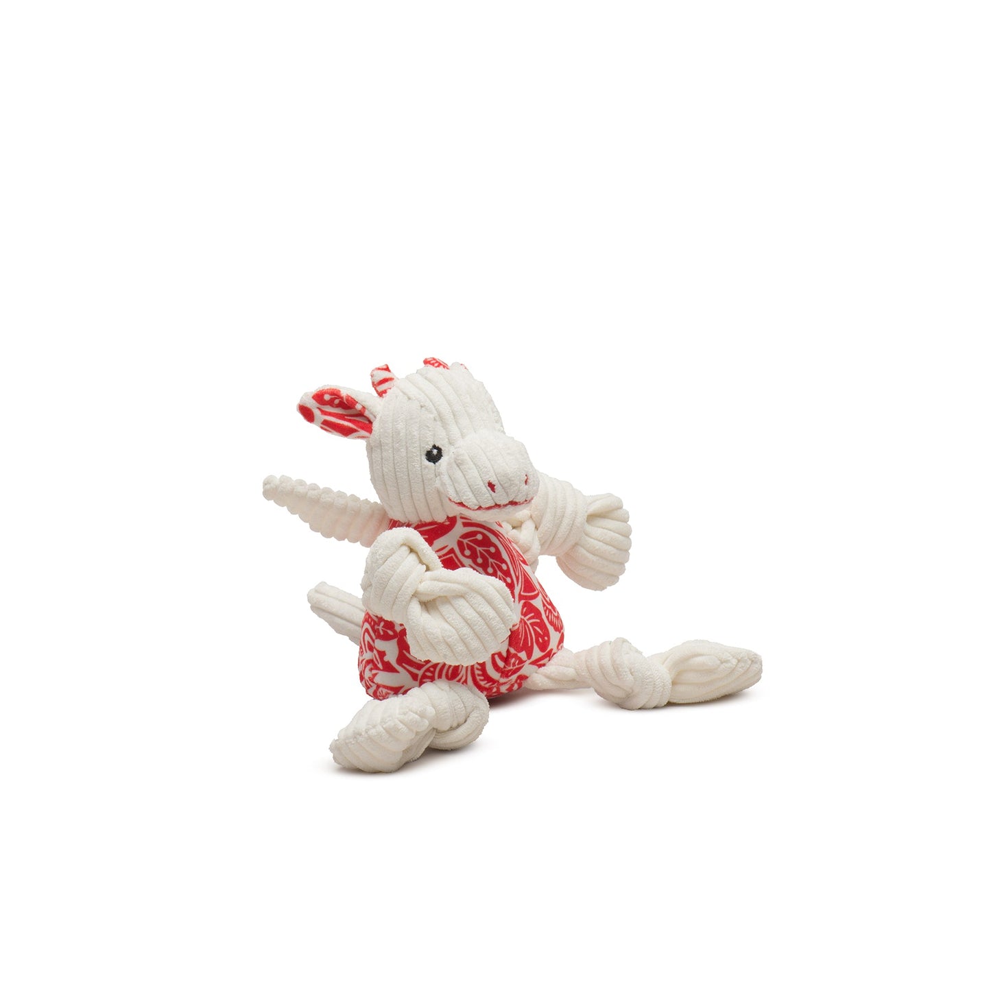 Dog Toy Lucky Dragon Knottie Plush Toy for Daily Use Essenti - lifestyle product image for dog toy