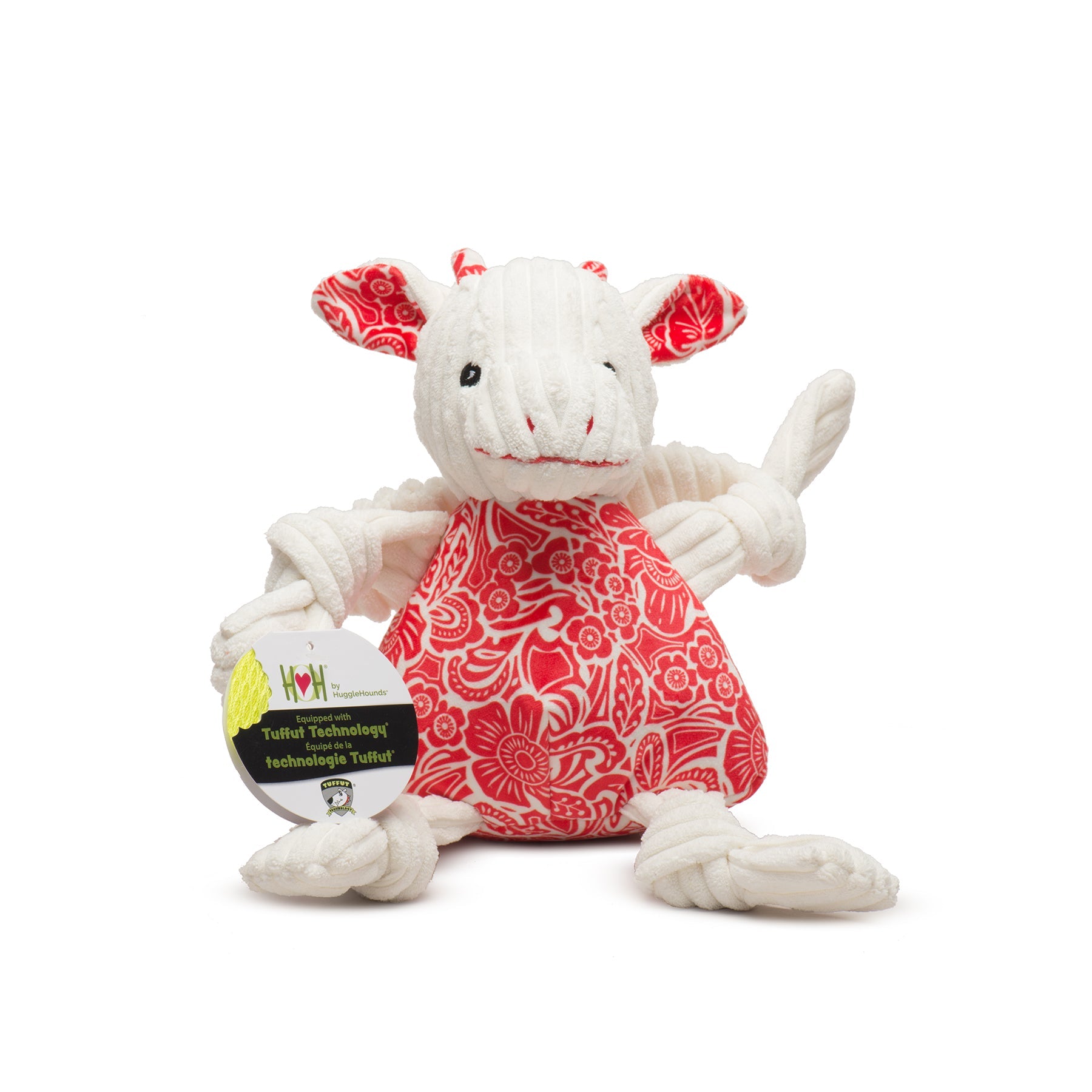 Dog Toy Lucky Dragon Knottie Plush Toy for Daily Use Essenti - detail product image for dog toy
