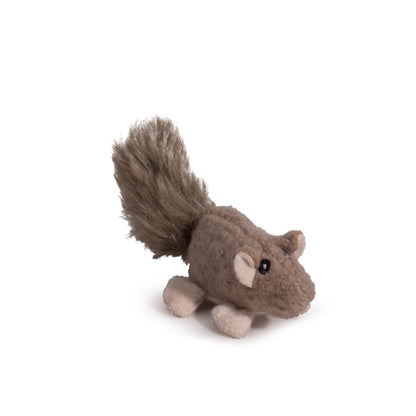 Interactive Plush Wee Fellar Squirrel Toy for Active Cats
