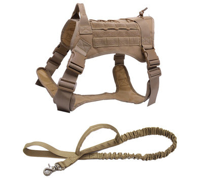 Outdoor Camouflage Tactical Pet Nylon Vest