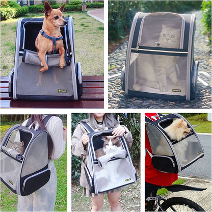 Pet Carrier Bubble Backpack Cats Dogs 100 G 🎒