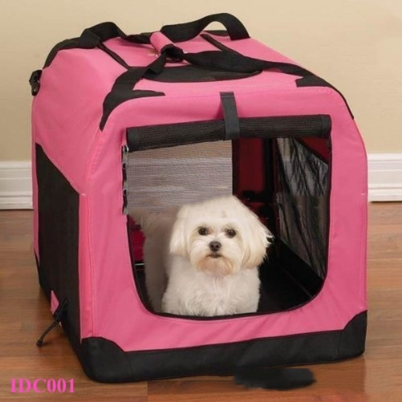 Portable Foldable Dog Crate for Premium Travel and Comfort