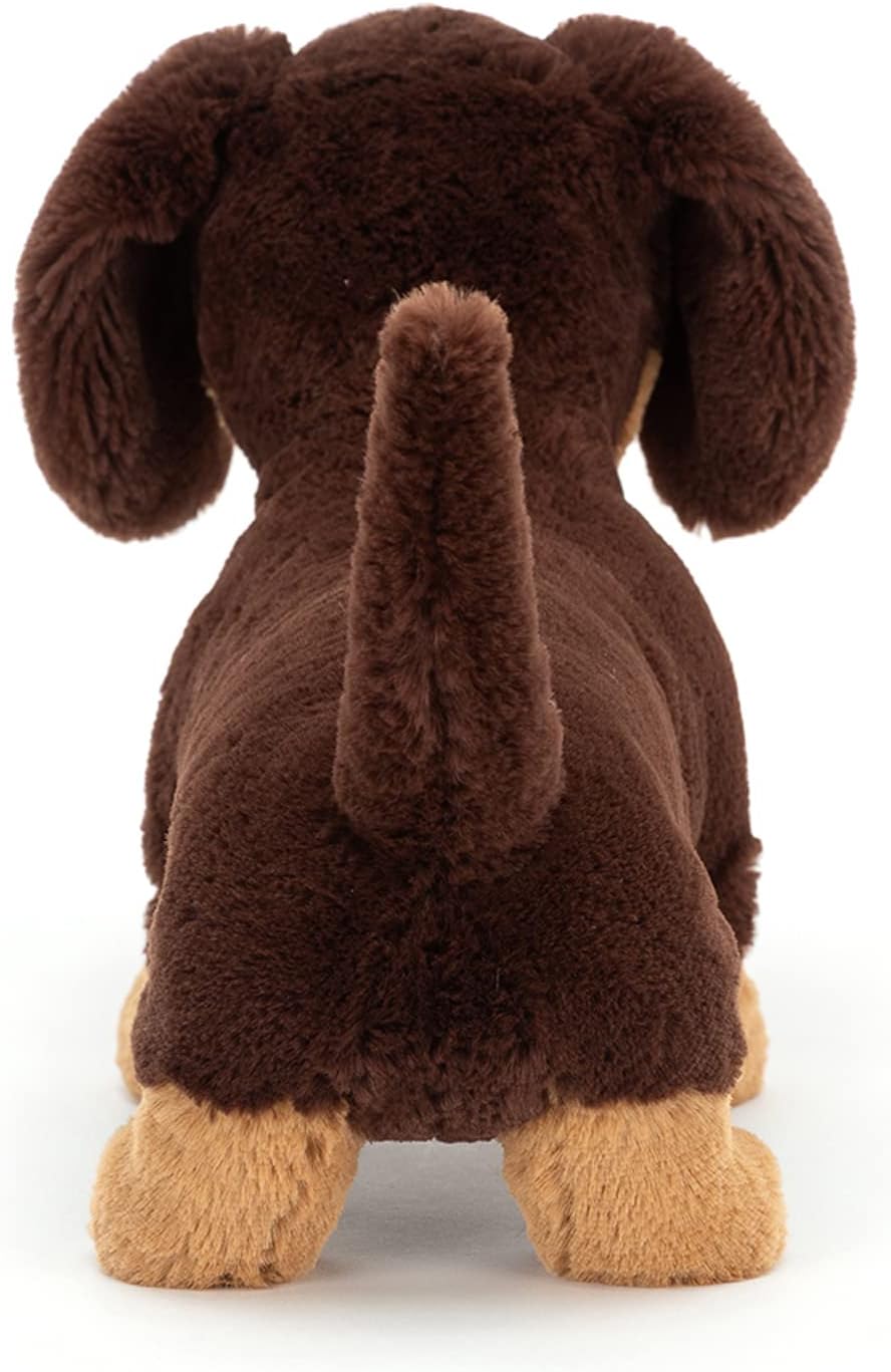 Jellycat Otto Sausage Dog Stuffed Animal, Medium 11.5 inches - Dogs and Puppies Plush Toy - Classic Children's Gift