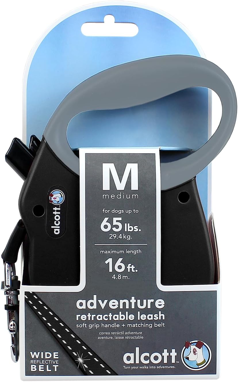 Alcott Adventure Retractable Belt Leash - lifestyle view | Retractable Dog Leash at Purrfect Pet Kingdom