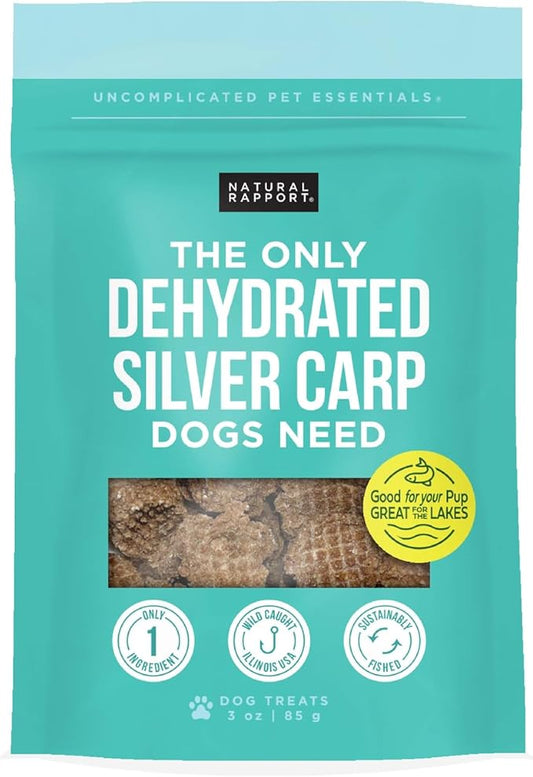 Natural Rapport The Only Dehydrated Silver Carp Dogs Need - main product image