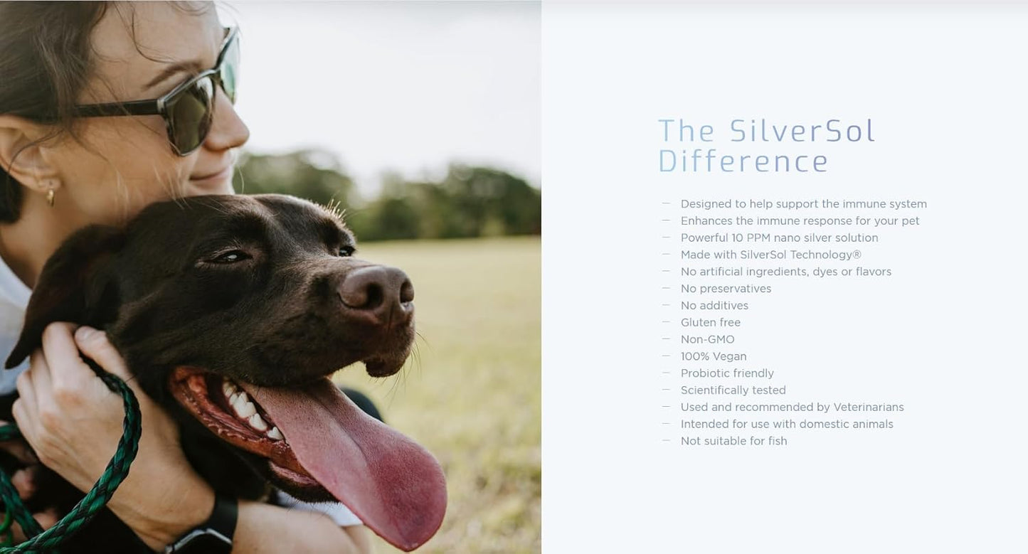 Pet Vet Immune Support - Pet Vitamins & Supplements - Silver Biotics