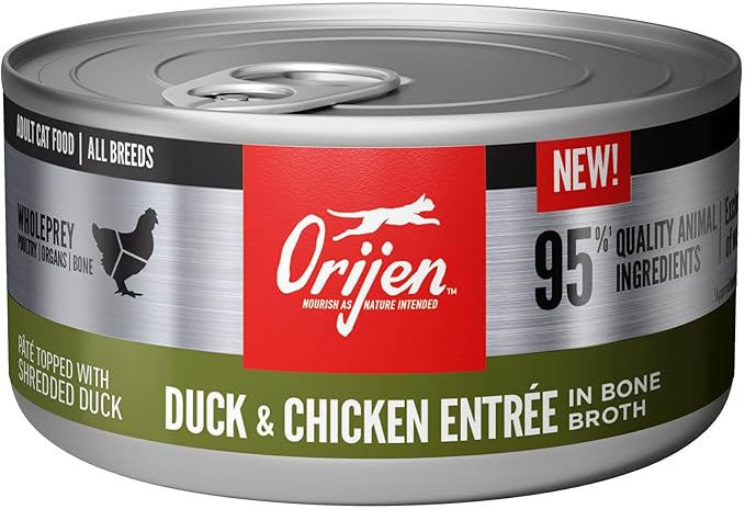 Orijen Duck & Chicken Entree Cat Food (3oz) - Wet Cat Food - The Family Pet