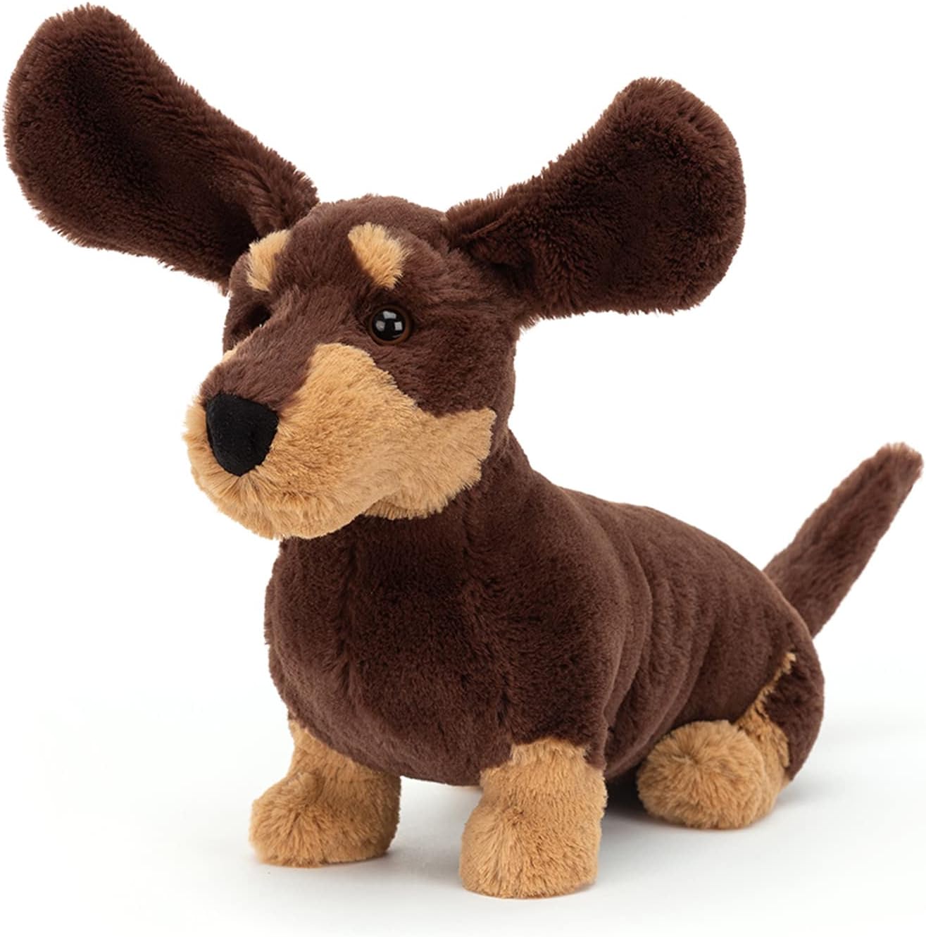 Jellycat Otto Sausage Dog Stuffed Animal, Medium 11.5 inches - Dogs and Puppies Plush Toy - Classic Children's Gift