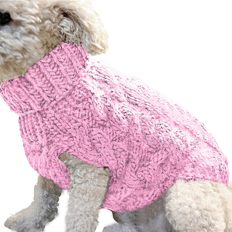 New Pet Sweater Dog Clothes Pet Supplier Winter Warm