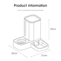 2 in 1 Automatic Auto Pet Feeder