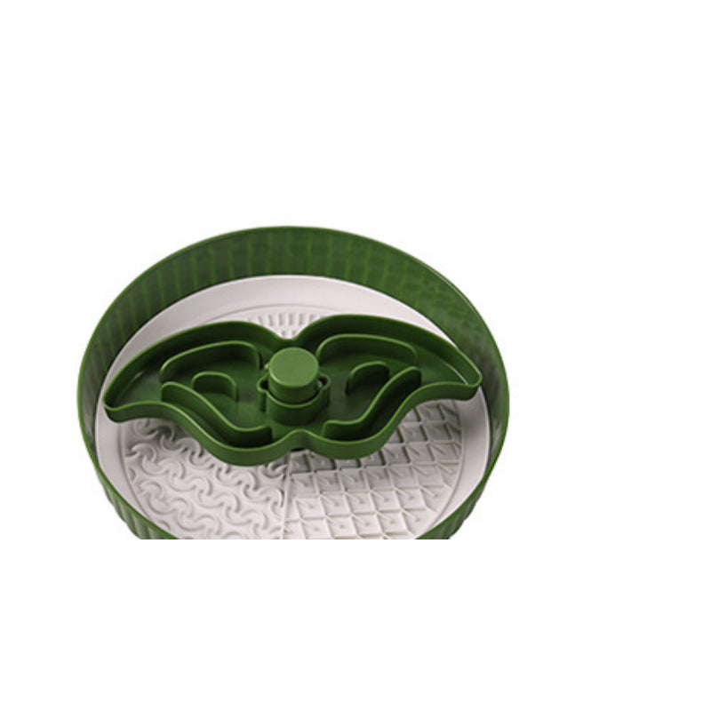 Pet Food Basin Rotating Game Board Anti-choke Silica Gel Pad