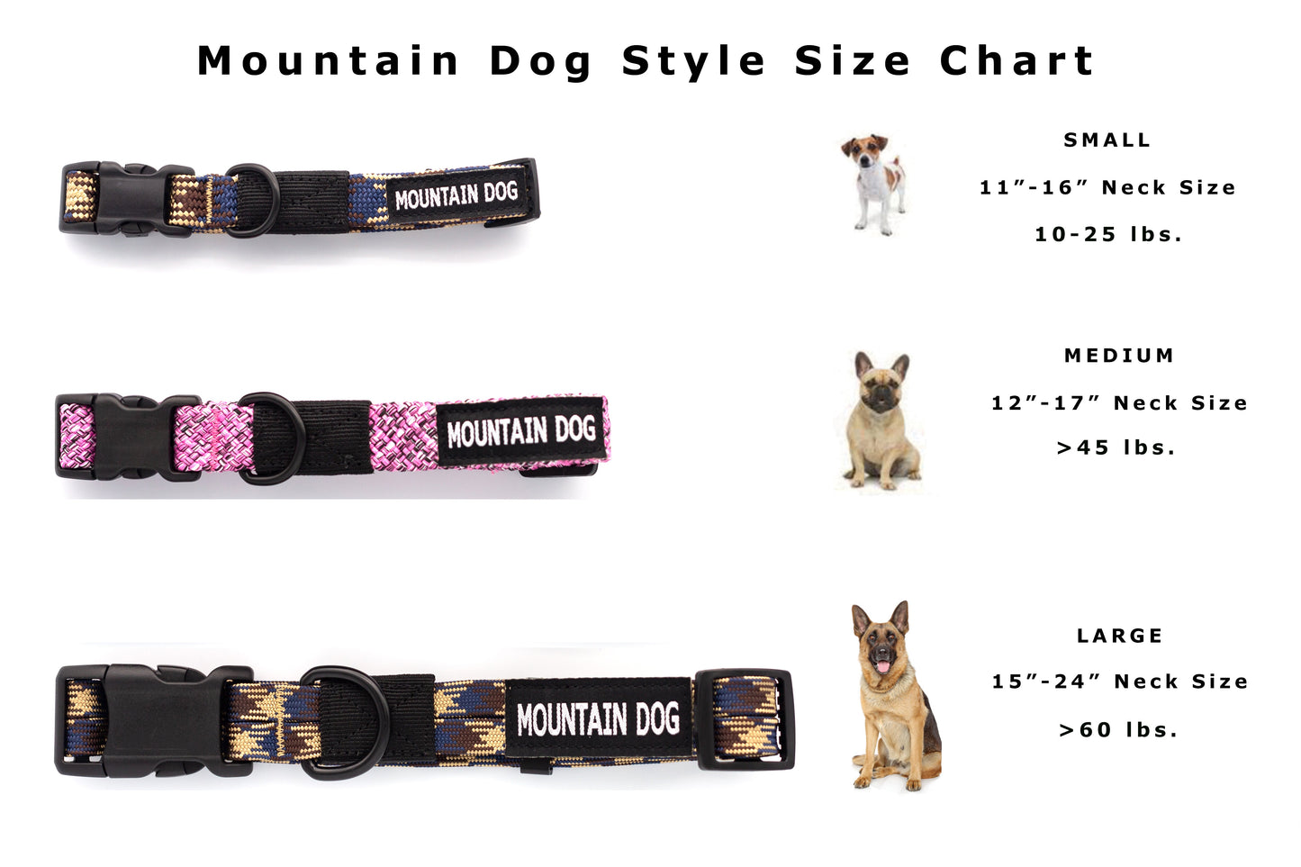 Adventure Style Mountain Argyle Climbing Rope Dog Collar - Dog Harnesses - Euro - Dog Collars and Leads