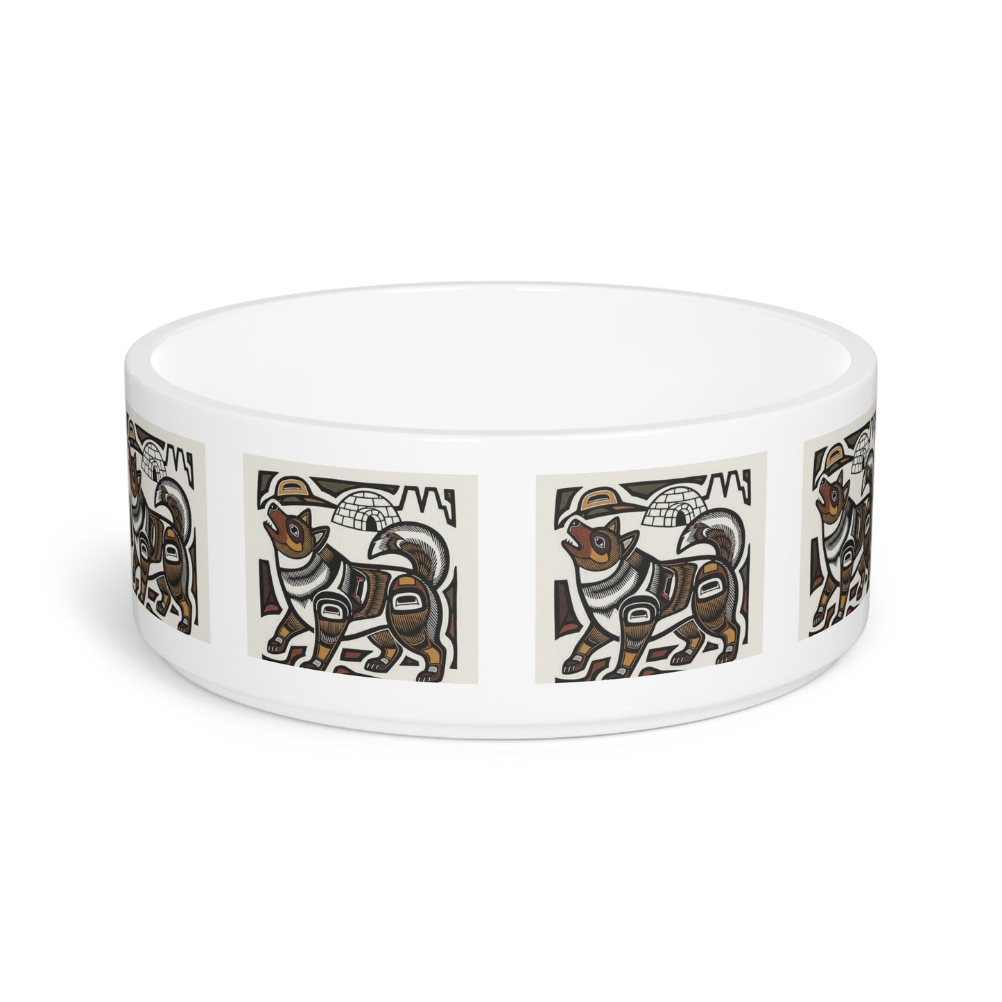 Canadian Eskimo Dog Pet Bowl