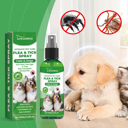 Natural Botanical Insect Repellent Spray for Dogs and Cats