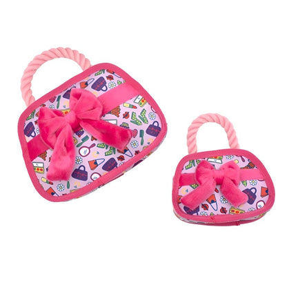 Fashionista Handbag Dog Toy - 2 Sizes