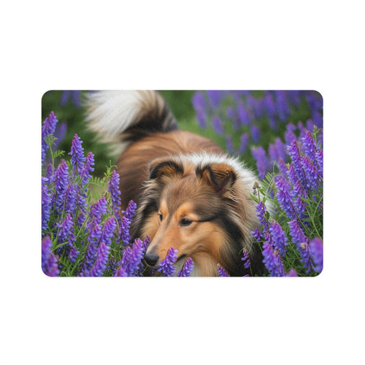 Pet Food Mat (12x18) - Shetland Sheepdog