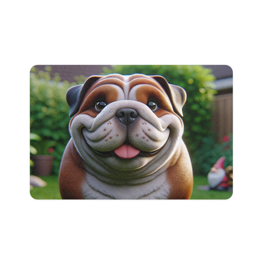 Pet Food Mat (12x18) - Olde English Bulldogge