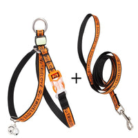 Cat Bell Chest Strap Traction Rope Set