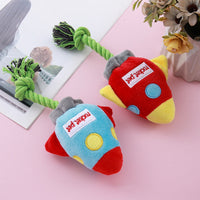 Pet cotton rope toy dog resistant to biting and grinding