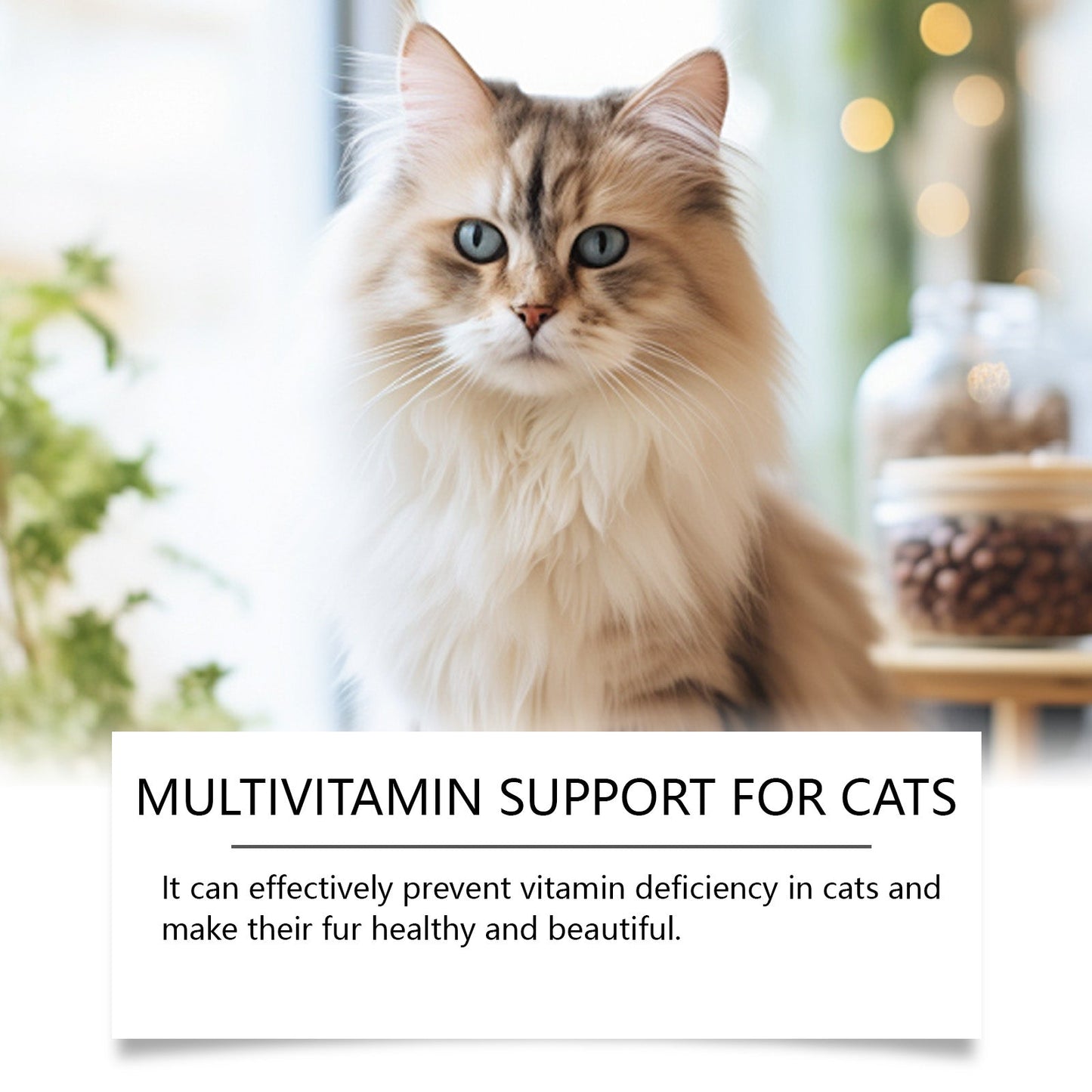 Pet Cat Multivitamin Tablets, Cats Supplement Vitamin Micronutrient Nutritional Supplements - Purrfect Pet Kingdom