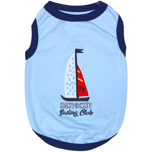 Sail Boat Dog Tee