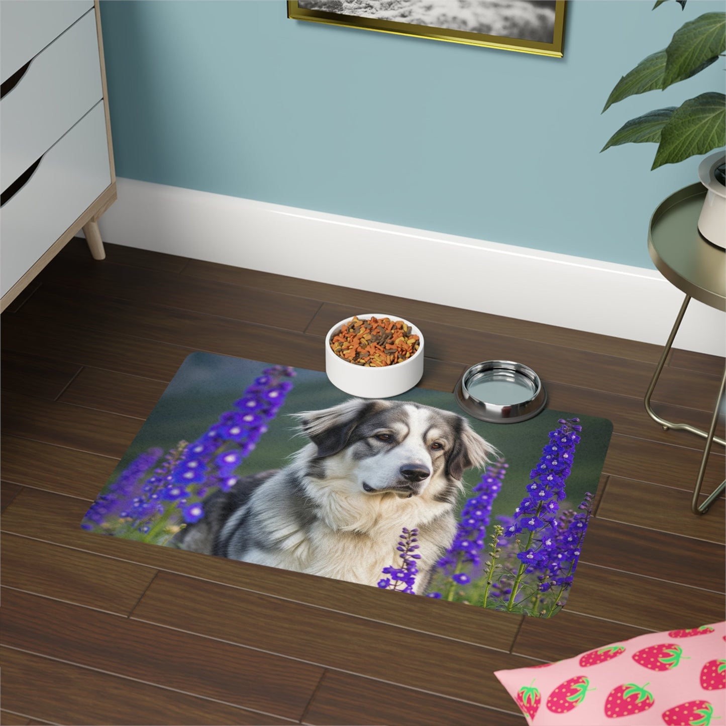 Pet Food Mat (12x18) - Tatra Shepherd Dog