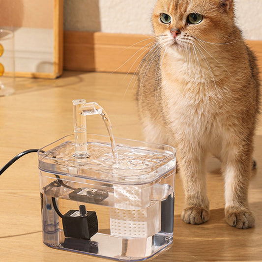 Portable Automatic Circulating Cat Water Fountain