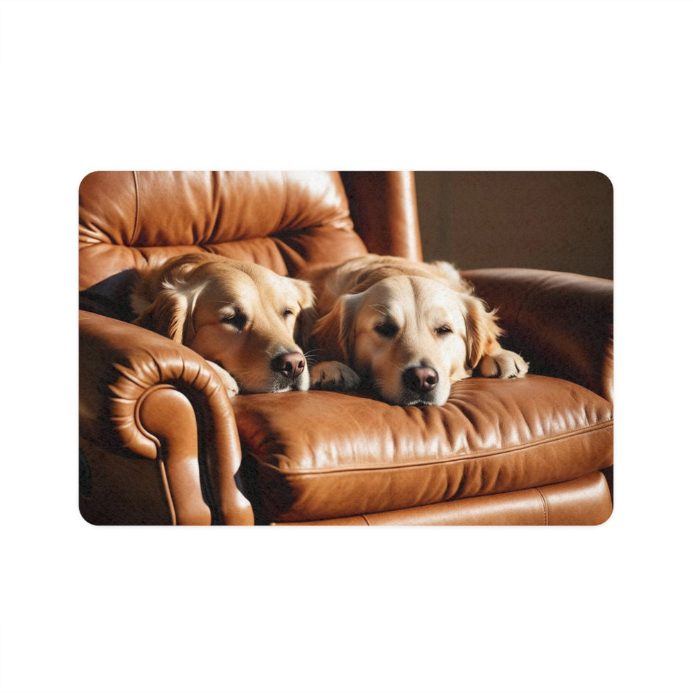 Pet Food Mat (12x18) - Recliner Dogs