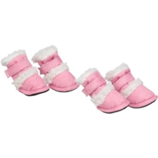 Duggz Thinsulate Dog Shoes - Pink