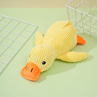 Dogs' Plush Companion Duck Toy for Biting and Teeth Cleaning