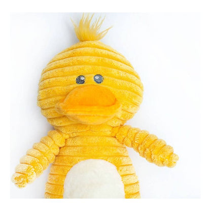 Thoozy Pet Tuff & Cuddly Yellow Duck Plush Dog Toy - 12.5"