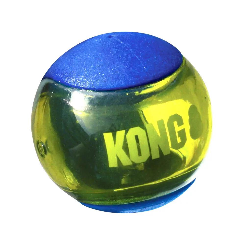 KONG® Squeezz Action Ball Medium 3 Pack Squeaky Fetch