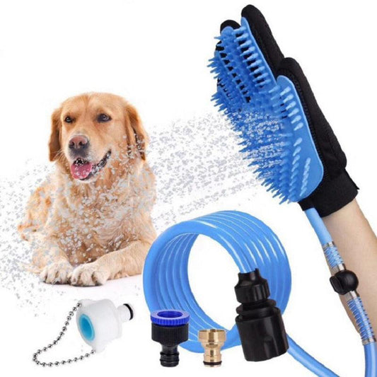Handheld Pet Bathing Shower Glove