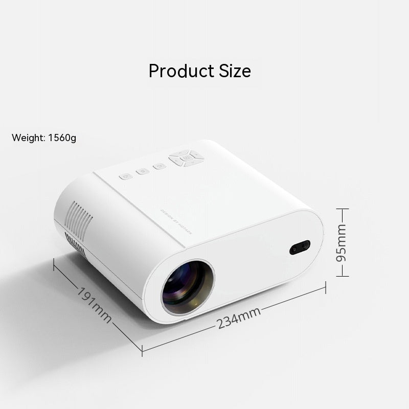 T07 Full HD Smart Projector - 320 ANSI Lumens Brightness