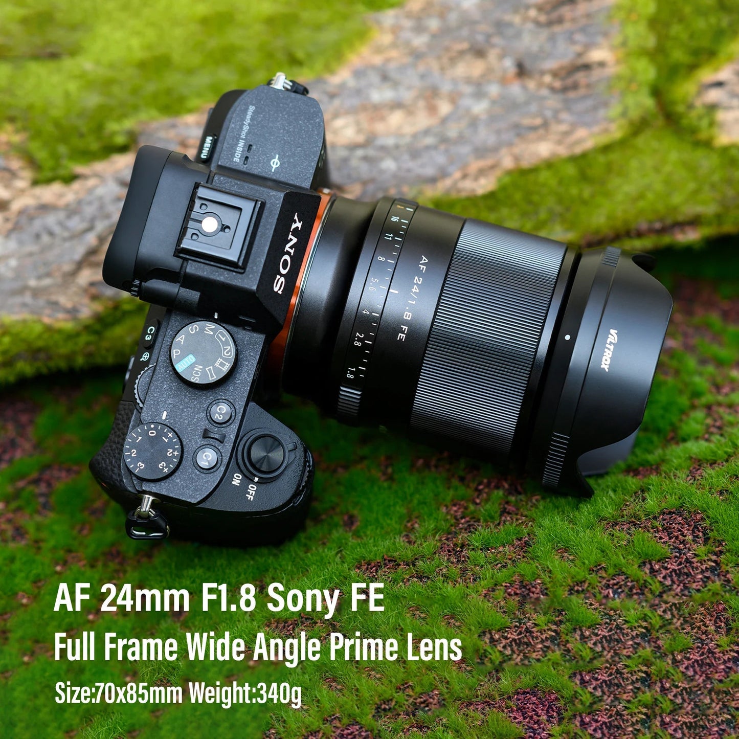 VILTROX F1.8 Prime Lens for Sony Cameras