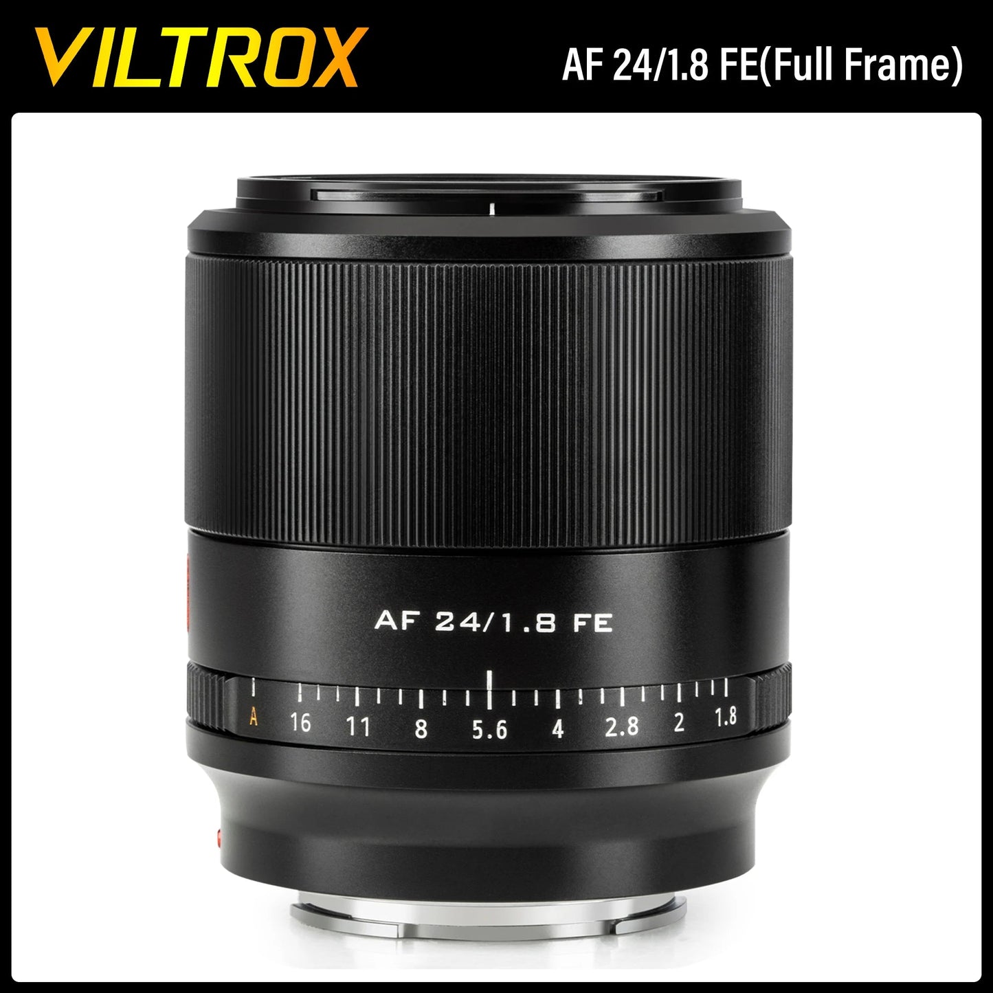 VILTROX F1.8 Prime Lens for Sony Cameras