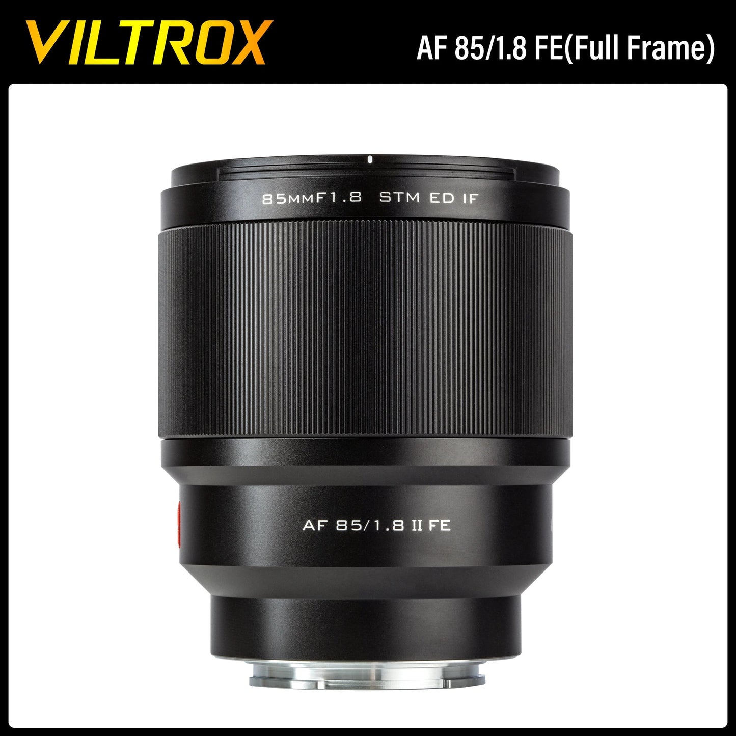 VILTROX F1.8 Prime Lens for Sony Cameras