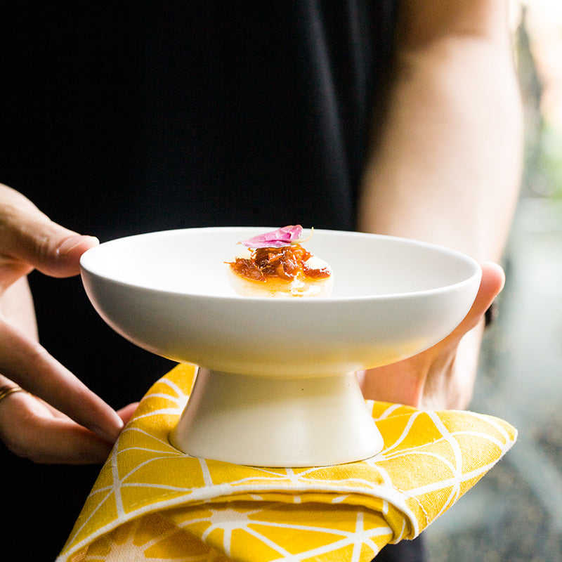 Elevated Ceramic Cat Bowl for Healthy Digestion & Comfort
