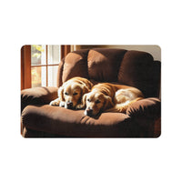 Pet Food Mat (12x18) - Recliner Dogs