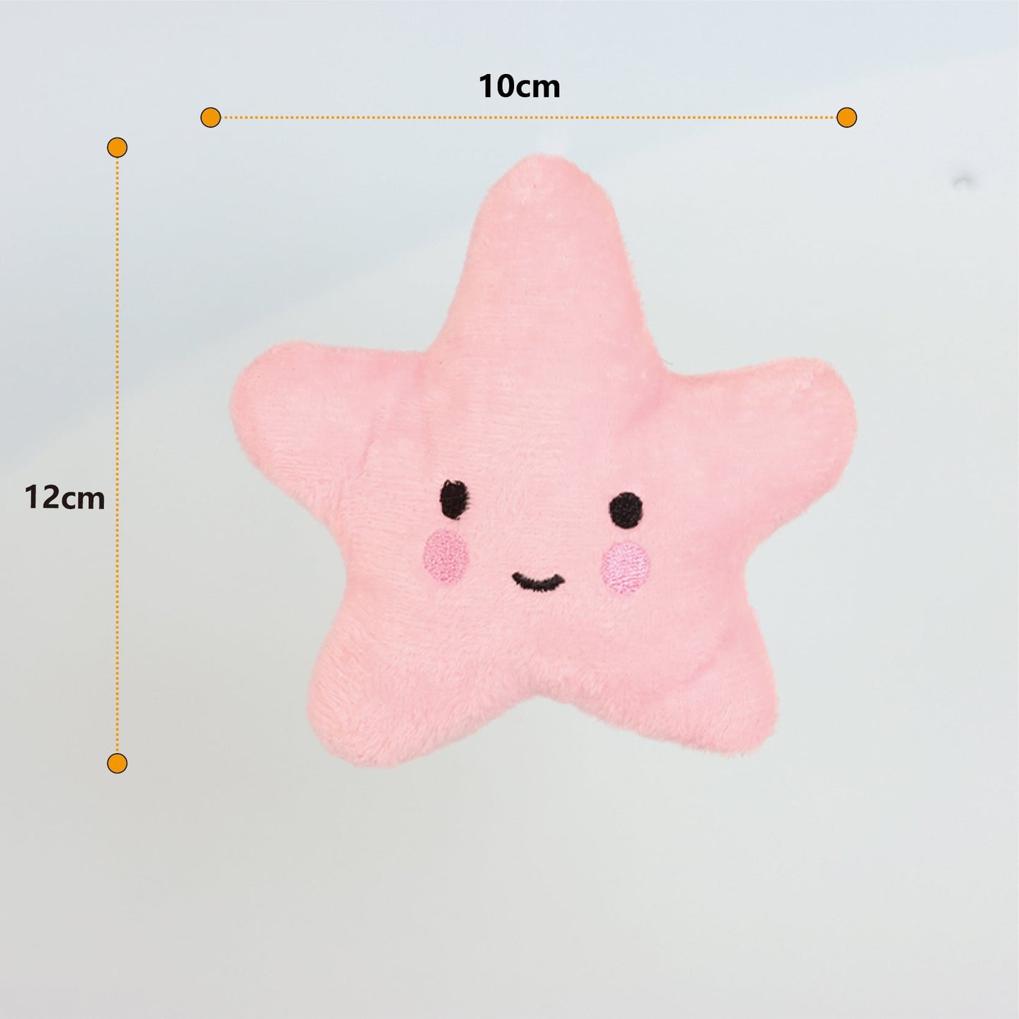 Plush Squeaky Self-Entertainment Toy for Small and Medium Dogs, Border Collies, Durable Chewing Toy for Cats and Dogs