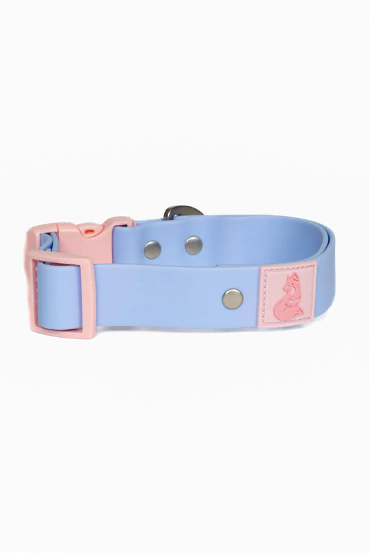 Blue Sky Orchid Waterproof Dog Collar - Dog Collar - Aria the Fox