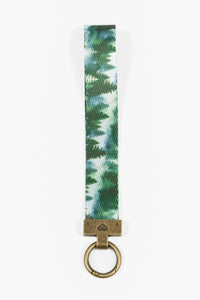 Evergreen Explorer Wristlet Keychain