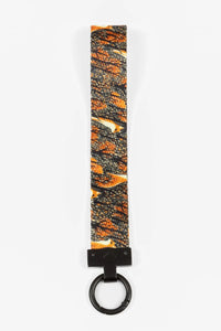 Foxes in Fall Wristlet Keychain