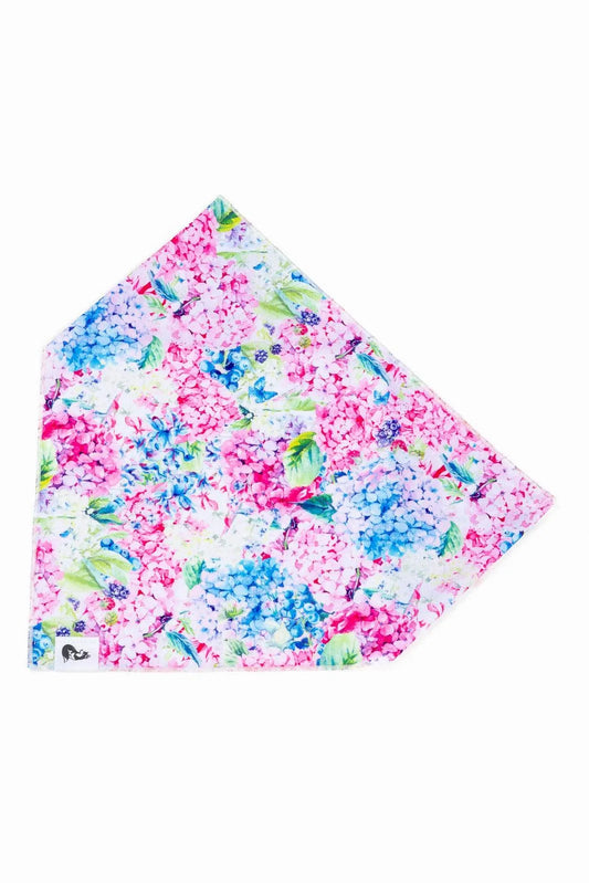 Dog Bandana Hydrangea Haven Floral Garden Design ✅