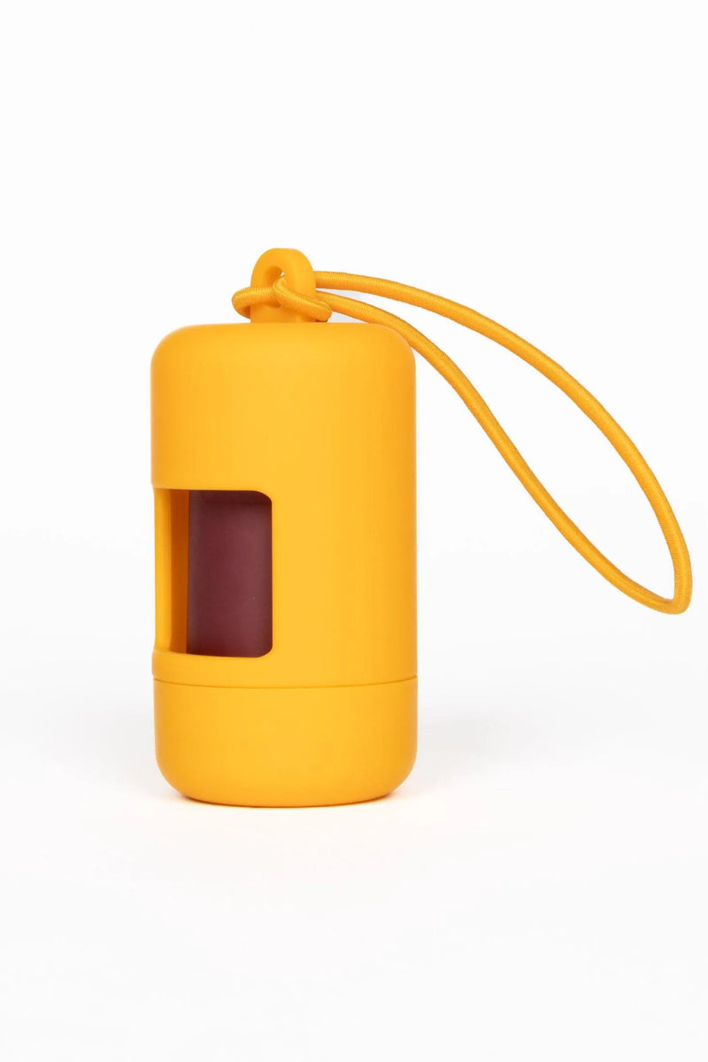 Waste Bag Dispenser Marigold Yellow - Purrfect Pet Kingdom