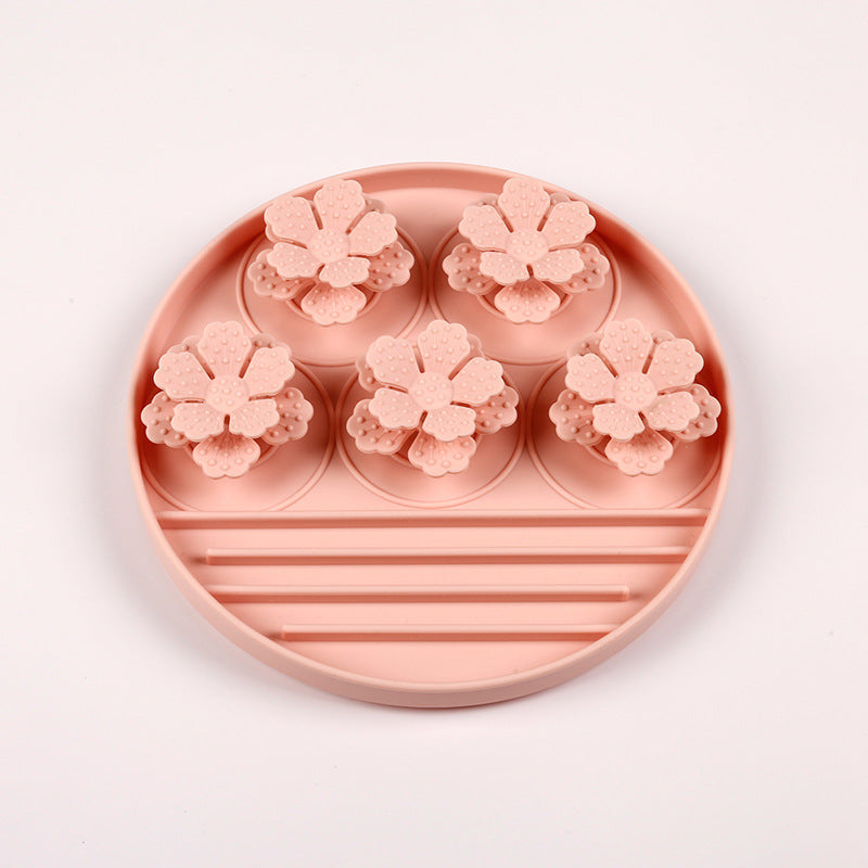 Pet Licking Pad Snack Pad Dog Tableware Suction Cup Silicone