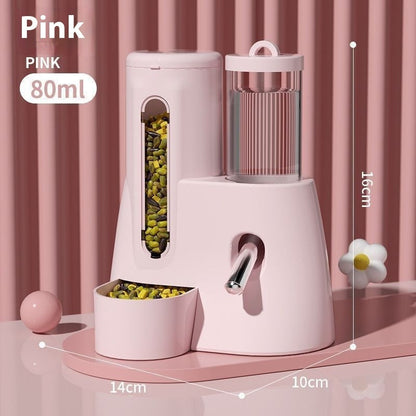 Pet Zen 2-in-1 Automatic Hamster Food Bowl and Water Feeder