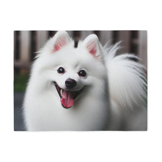 American Eskimo Dog Sweatshirt Blanket