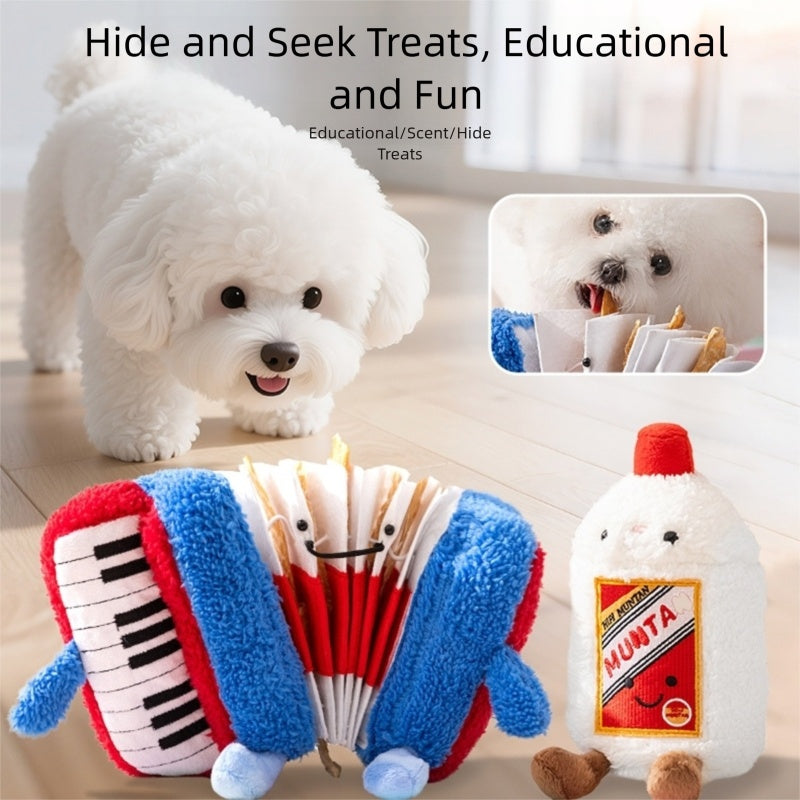 Dog Toys, Sound-sounding, Food-hiding, Educational, Self-ent