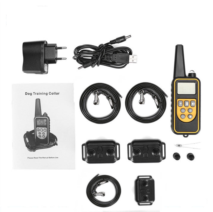 Dog Collars 800m Electric Dog Training Collar Anti barking D
